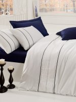 Постельное белье Cotton Box Alone Lacivert 200х220