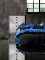 Комплект постельного белья Cotton Box Fashion Mavi Siyah