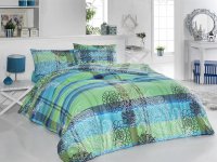Постельное белье Zambak 7613-01 200x220x1(ранфорс)