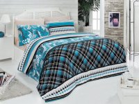 Постельное белье Zambak 8661-02 200x220x1(ранфорс)