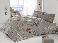 Постельное белье Zambak 8644 200x220x1(ранфорс)