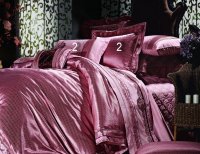 Постельное белье La Scala Жаккард Шелковый с вышивкой 3D-062 200x220