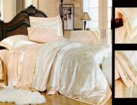 Постельное белье La Scala Жаккард Шелковый с вышивкой 3D-081 200x220