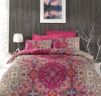 Постельное белье Cotton Box TUGBA FUSYA 160х220