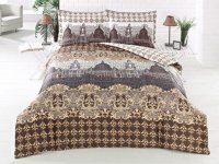 Постельное белье Cotton Box ZERDA KAHVE 200х220