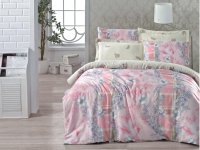 Постельное белье Cotton Box CANAN PEMBE 200х220