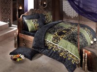 Постельное белье Cotton Box Великолепный век MALHUN SIYAH 200х220