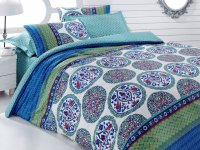 Постельное белье Cotton Box Великолепный век SAHSULTAN YESIL 200х220