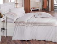 Постельное белье Cotton Box ALWAYS BEYAZ 200х220