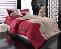 Постельное белье Cotton Box MIHRIMAH BORDO 200х220