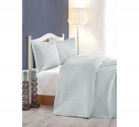 Покрывало с наволочками Cotton Box Покрывало Daily Mavi 240x260 + наволочки 50x70 2 шт (02007714)