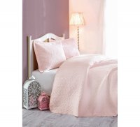 Покрывало с наволочками Cotton Box Покрывало с наволочками Daily pembe + 2 наволочки 50х70 см 240х260 см (02007715)