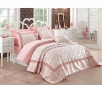 Покрывало Cotton Box DELUX BELLEZA PUDRA - покрывало декоративное 260х270 TM (Турция)  -доставка бесплатно