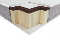 Матрас Тигра 3D ультра кокос 60х120