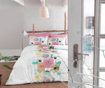 Постельное белье Cotton Box DILA GULKURUSU 200х220