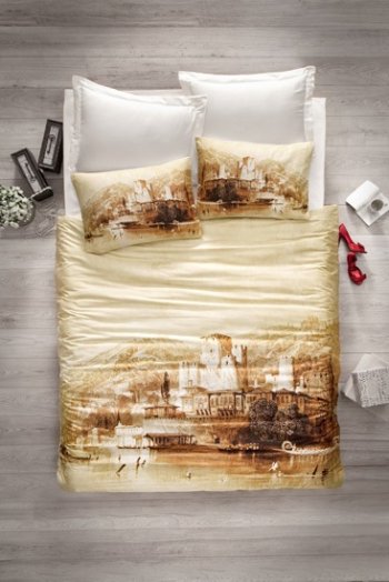 Постельное белье Cotton Box 3D HISAR 200х220