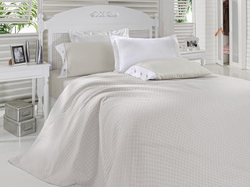 Пике Cotton Box GRİ 260х230