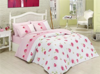 Постельное белье Eleonore v1 Pembe 200x220