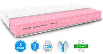 Матрас Zephyr LAZY MUSS / ЛЕЙЗИ МУСС 80х190 см