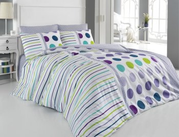 Постельное белье Pera v3 Lila 200x220