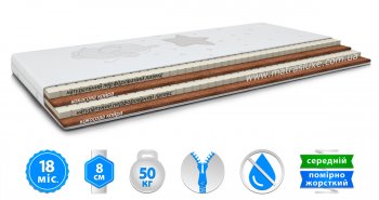 Дитячий матрац BABY QUEEN / БЕЙБІ КВІН 60х120 см