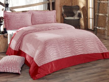 Покрывало Irya полиэстер Stone Kirmizi 270x250 (02008035)