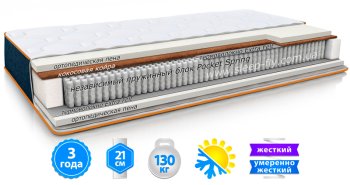 Матрас BERMUDA / БЕРМУДА 70х190 см