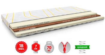 Детский матрас PEACH / ПИЧ 60x120 см