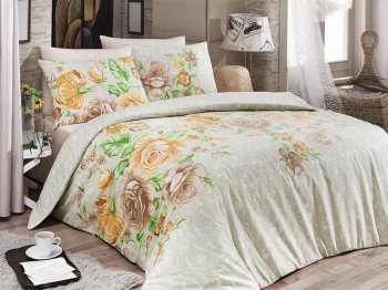 Постельное белье Zambak 10606-02 200x220x1(ранфорс)