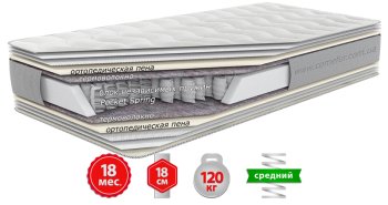 Матрас МАГНУМ 80х190 см