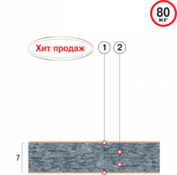 ВЕЛАМ Матрас Фаворит 80х200 см
