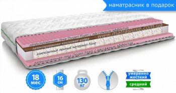 Матрас беспружинный MatroLuxe Shine Melissa/Мелисса 80х190