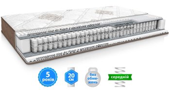 Матрац IRISH PLUS NEW / АЙРІШ ПЛЮС НЬЮ 70х190 см