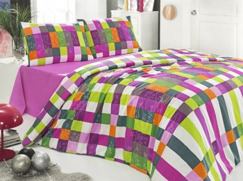 Постельное белье Anatolia 10624-02 200x220x1(поликоттон)