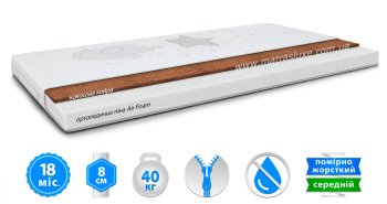 Дитячий матрац KINDER / КІНДЕР 80x200 см